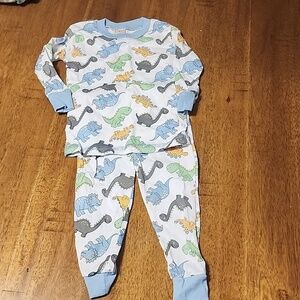 SWIGGLES 18 MONTH 2PC DINOSAUR PAJAMAS